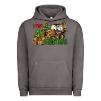 Pigment Tornado I dig Christmas Urban Hoodie - NancyCooperArtShop