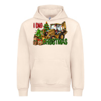 Sandshell I dig Christmas Urban Hoodie - NancyCooperArtShop