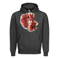 Betta Fish Zipper Hoodie | Teevron