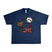 Navy no place like home Urban Heavy Tee - CowhideDigitalArt