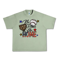 Oil Green no place like home Urban Heavy Tee - CowhideDigitalArt