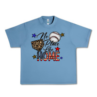 Pebble Blue no place like home Urban Heavy Tee - CowhideDigitalArt