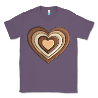 Lavender melanin heart Classic Tee - AdoDesignShop