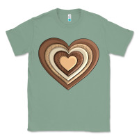Sage melanin heart Classic Tee - AdoDesignShop