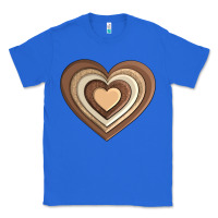 True Royal melanin heart Classic Tee - AdoDesignShop
