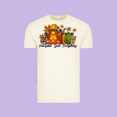 Pumpkin Spice Everything Vintage Tee Designed By Racoondesign