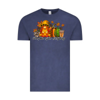Vintage Denim Pumpkin Spice Everything Vintage Tee - RacoonDesign