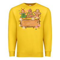 Lemon costom name christmas cookie Premium Sweatshirt - MaliasSmallBusiness