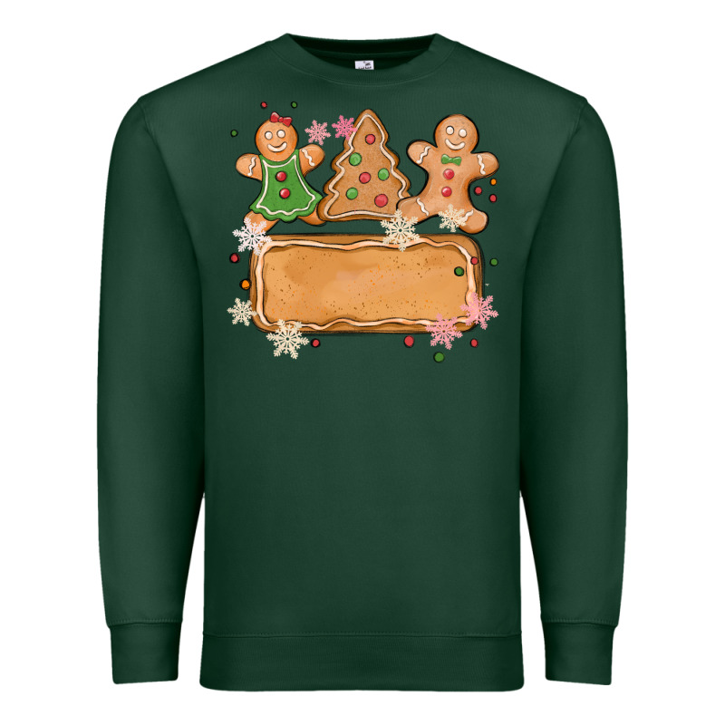 Costom Name Christmas Cookie Premium Sweatshirt by MaliasSmallBusiness | Teevron