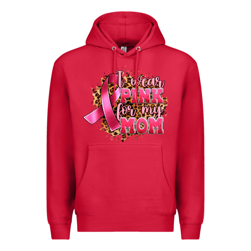 I Wear Pink For My Mom Premium Hoodie by Artiststas | Teevron