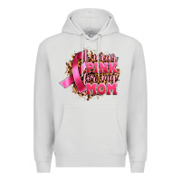Dove Grey i wear pink for my mom Premium Hoodie - Artiststas