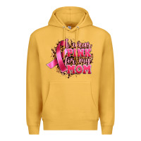 Mustard i wear pink for my mom Premium Hoodie - Artiststas