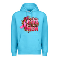 Ocean Blue i wear pink for my mom Premium Hoodie - Artiststas