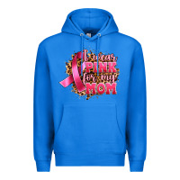True Royal i wear pink for my mom Premium Hoodie - Artiststas