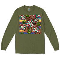 Army Green sunflower mexican flag tumbler Long Sleeve Tee - JahusDesignShop
