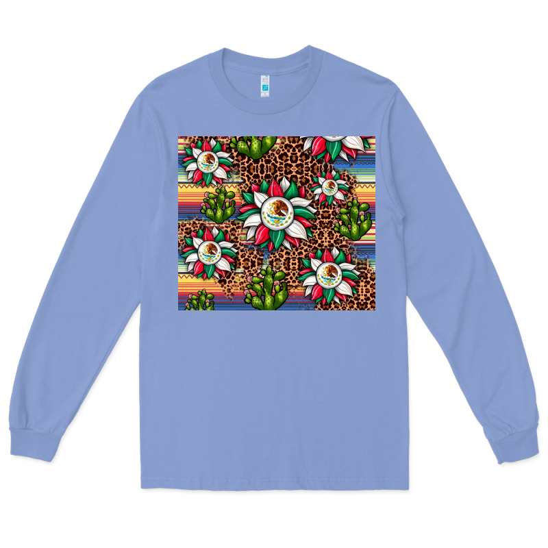 Sunflower Mexican Flag Tumbler Long Sleeve Tee by JahusDesignShop | Teevron