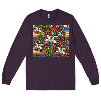 Plum sunflower mexican flag tumbler Long Sleeve Tee - JahusDesignShop