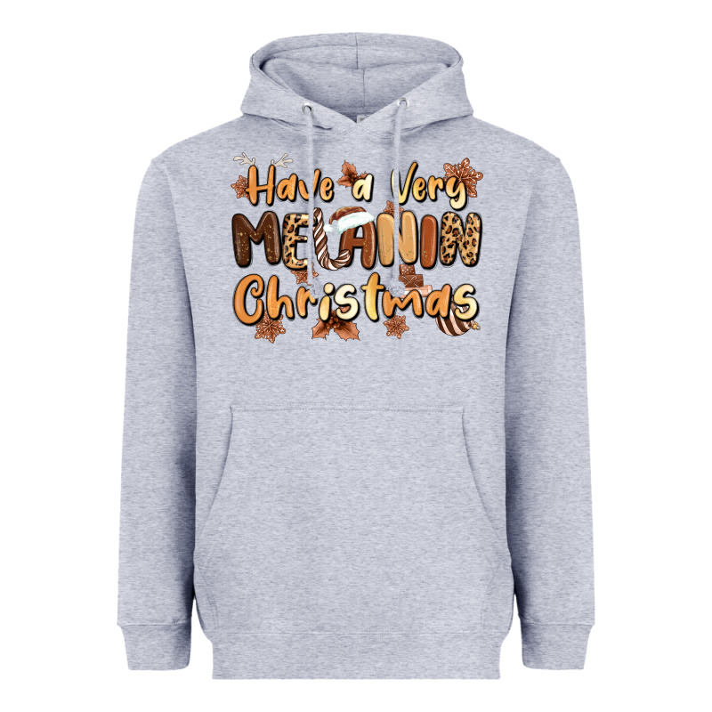 Have A Very Melanin Christmas Heavyweight Hoodie by MaliasSmallBusiness | Teevron