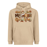 Mushroom have a very melanin christmas Heavyweight Hoodie - MaliasSmallBusiness