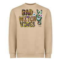Mushroom bad witch vibes Heavyweight Sweatshirt - CowhideDigitalArt