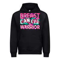 Black Breast Cancer Warrior Urban Hoodie - texasbilliewilder