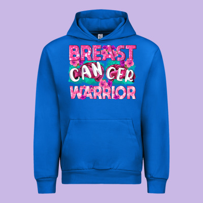 Breast Cancer Warrior Urban Hoodie Designed By Texasbilliewilder
