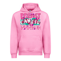 Fuchsia Pink Breast Cancer Warrior Urban Hoodie - texasbilliewilder