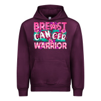 Mauve Wine Breast Cancer Warrior Urban Hoodie - texasbilliewilder