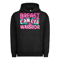 Pigment Black Breast Cancer Warrior Urban Hoodie - texasbilliewilder