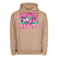 Pigment Burro Breast Cancer Warrior Urban Hoodie - texasbilliewilder