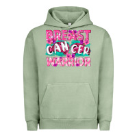 Pigment Oil Green Breast Cancer Warrior Urban Hoodie - texasbilliewilder