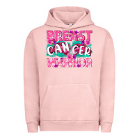 Pigment Salmon Breast Cancer Warrior Urban Hoodie - texasbilliewilder
