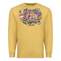 Antique Gold coffee teach repeat teacher Premium Sweatshirt - NancyCooperArtShop