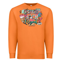 Carrot coffee teach repeat teacher Premium Sweatshirt - NancyCooperArtShop