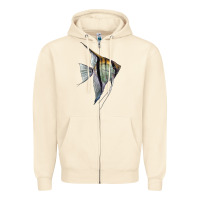 Sandshell Angelfish Zipper Hoodie - LillyAllenDesigns