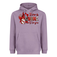 Lavender there is gnome one like you Heavyweight Hoodie - NancyCooperArtShop