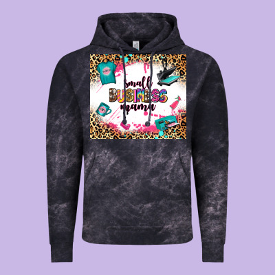 Small Business Mama Vintage Hoodie Designed By Zillion Design Studio