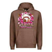Chestnut strike out cancer baseball Premium Hoodie - Artiststas