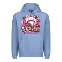 Colony Blue strike out cancer baseball Premium Hoodie - Artiststas