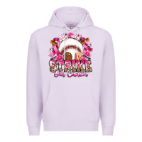 Lilac strike out cancer baseball Premium Hoodie - Artiststas