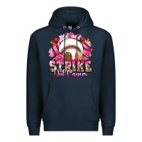 Navy strike out cancer baseball Premium Hoodie - Artiststas