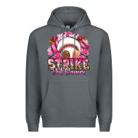 Rock strike out cancer baseball Premium Hoodie - Artiststas