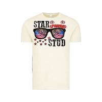 Vintage Arctic star spangled stup Vintage Tee - CowhideDigitalArt