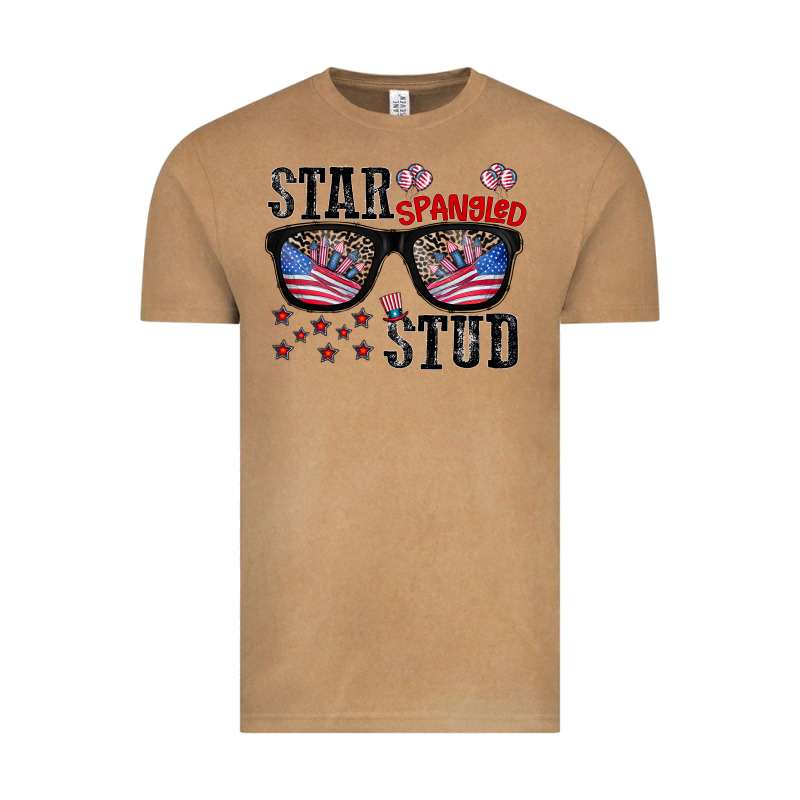 Star Spangled Stup Vintage Tee by CowhideDigitalArt | Teevron