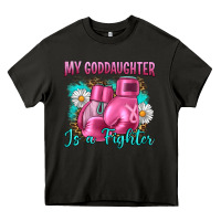 Asphalt Breast Cancer my Goddaughter is a fighter Heavy Core Tee - Artiststas