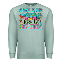 Seafoam game over back to school Premium Sweatshirt - NancyCooperArtShop