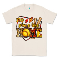 Natural no place like home softball Classic Tee - Jasminsmagicworld