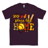 Plum no place like home softball Classic Tee - Jasminsmagicworld