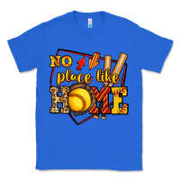 True Royal no place like home softball Classic Tee - Jasminsmagicworld