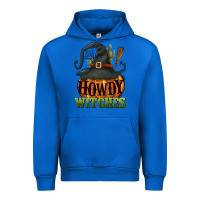 Cobalt Howdy witches Urban Hoodie - NancyCooperArtShop